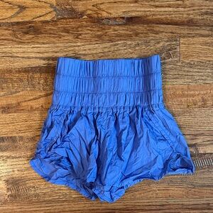 Purple Free People High-Waisted Shorts
